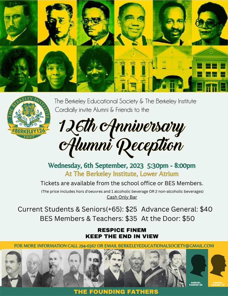 Berkeley Institute 126th Anniversary Alumni Reception Bermuda Sept 2023