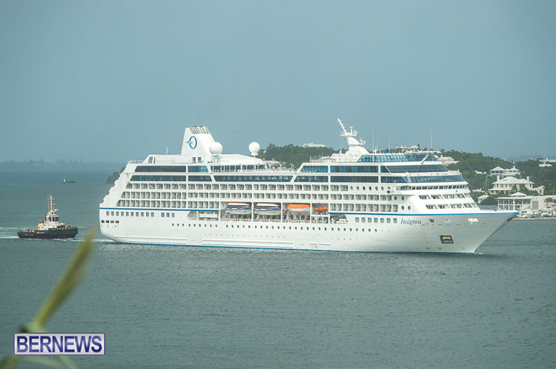 Insignia Cruise Ship In Hamilton Bermuda September 1 2023_3