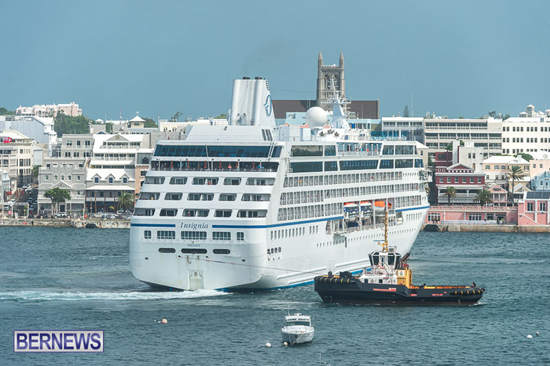 Insignia Cruise Ship In Hamilton Bermuda September 1 2023_4