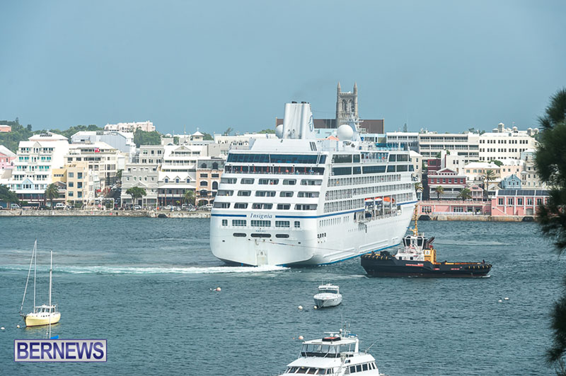 Insignia Cruise Ship In Hamilton Bermuda September 1 2023_5