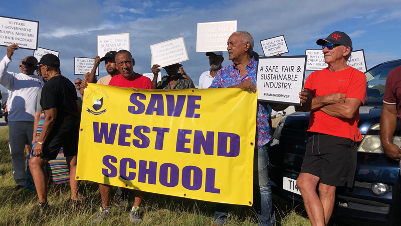 Protest On Kindley Field Bermuda Sept 2023 (2)