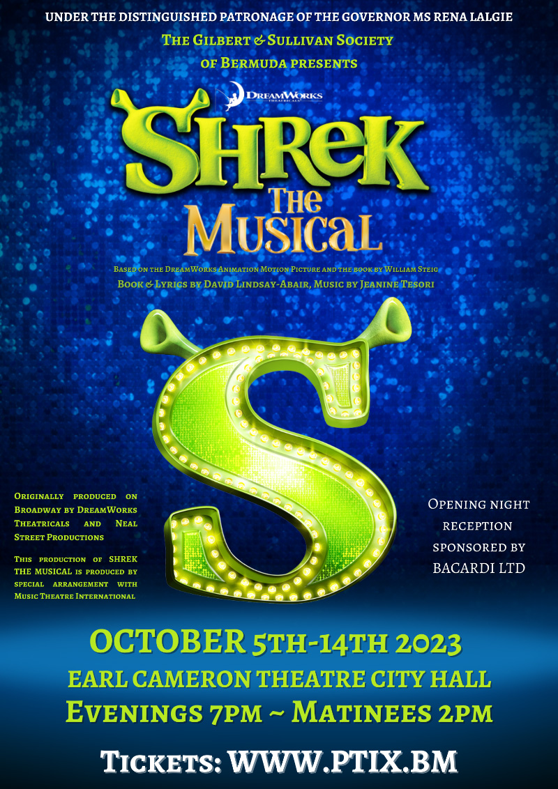 Shrek The Musical Bermuda October 5 2023
