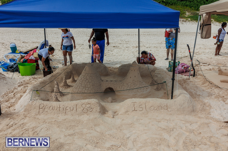 The annual Bermuda Sandcastle Competition at Horseshoe Bay Beach 2022 DF (7)