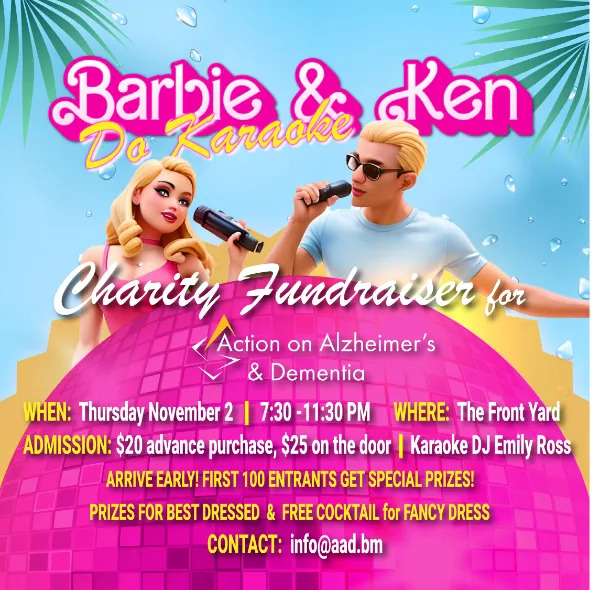 AAD Barbie Themed Fundaising Bermuda October 2023