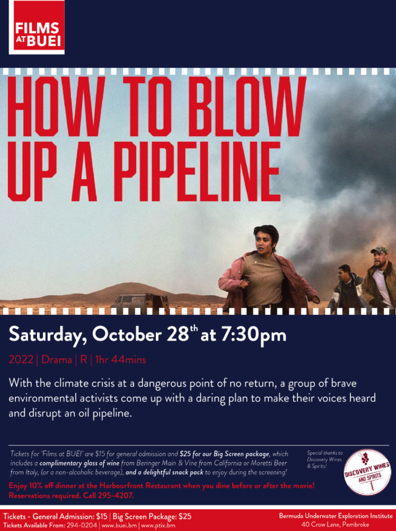 BUEI How To Blow Up A Pipeline October 28 2023