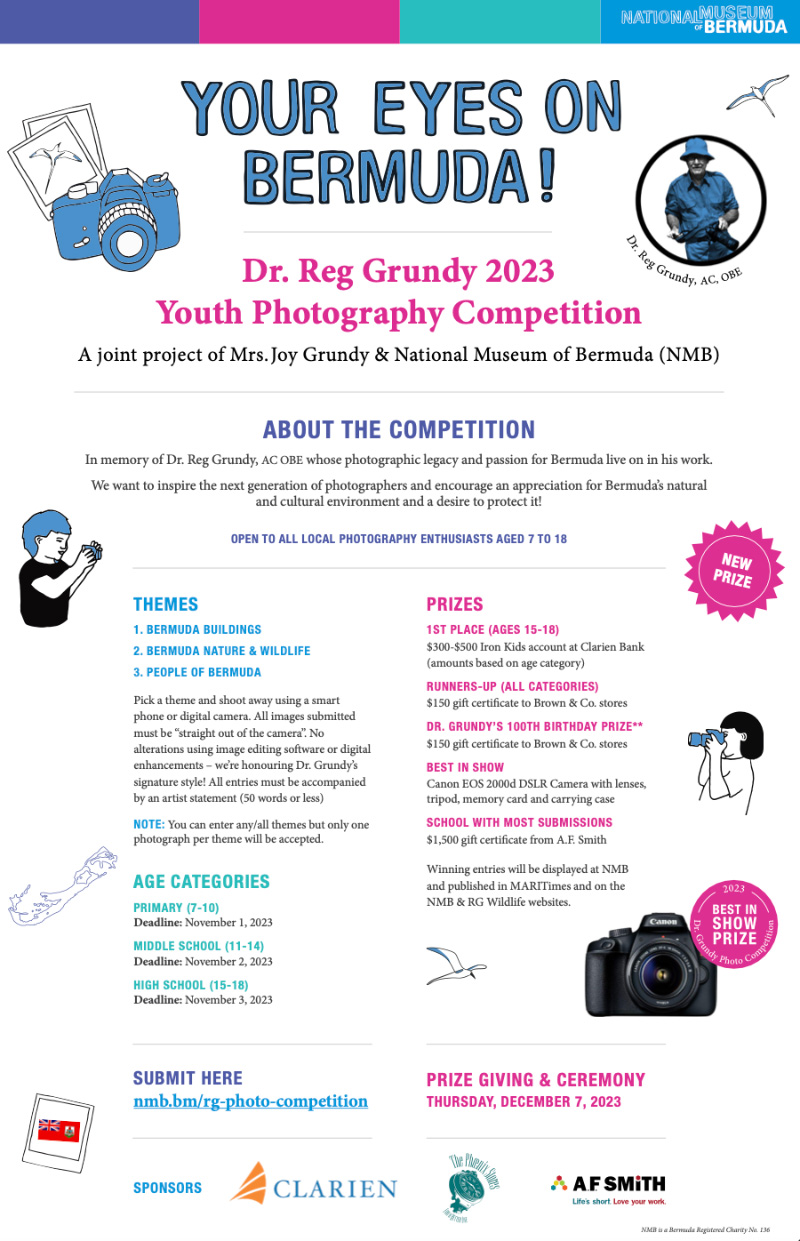 Dr. Reg Grundy Photo Competition October 2023