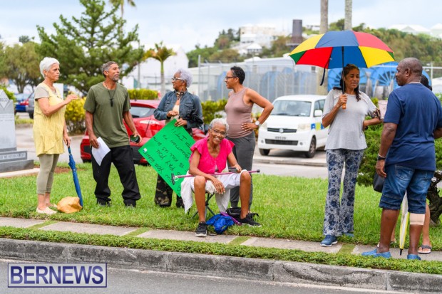 Protest at BELCO Bermuda Oct 9 2023 (7)