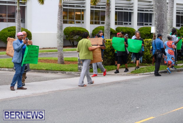 Protest at BELCO Bermuda Oct 9 2023 (9)