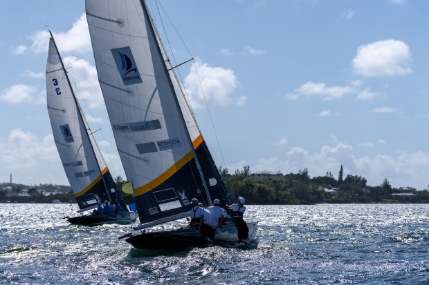 Teams practice ahead of the 2023 Bermuda Gold Cup. 2nd October 2023.