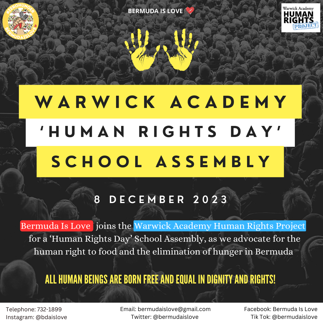 8 December 2023 - Warwick Academy Human Rights Project