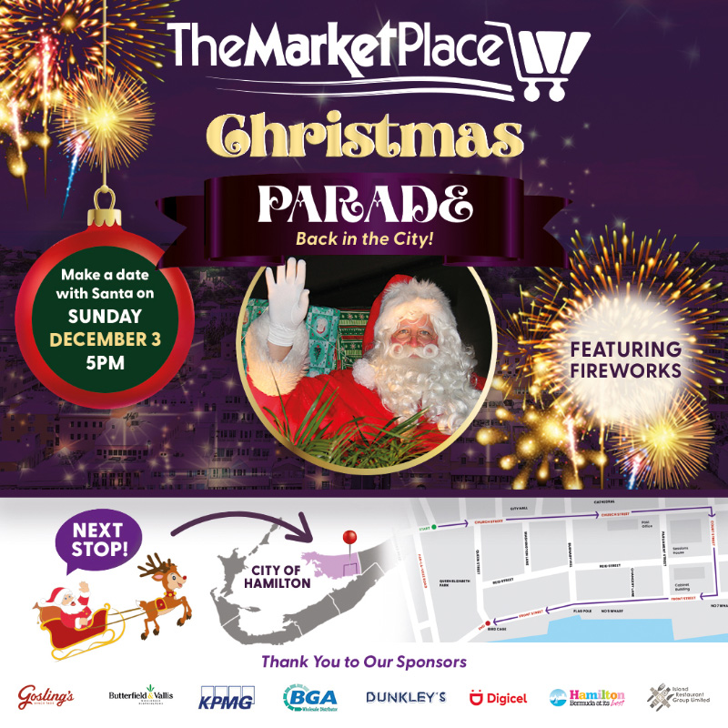 MarketPlace Christmas Parade Bermuda November 2023