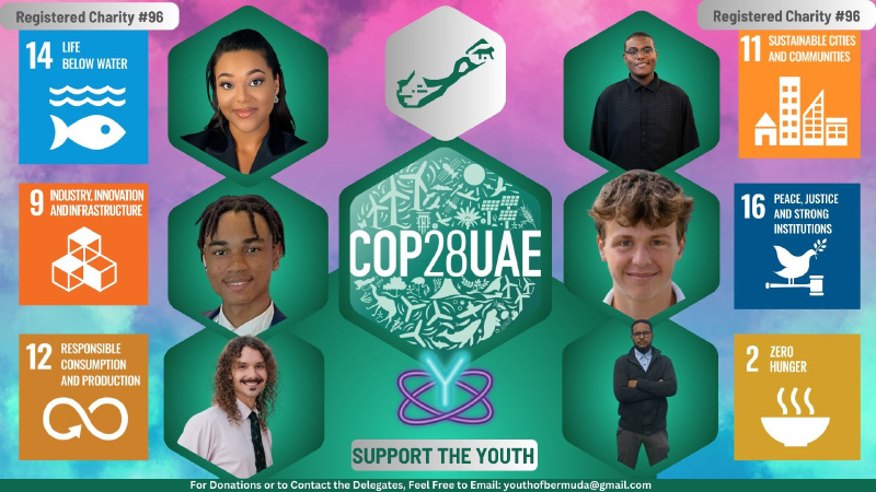 Bermuda Youth Delegation COP28 December 2023_2