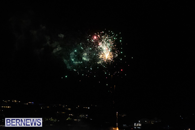 Fireworks in Hamilton Bermuda Dec 3 2023 DF-12