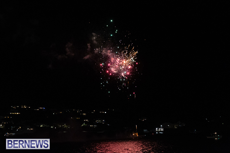 Fireworks in Hamilton Bermuda Dec 3 2023 DF-14