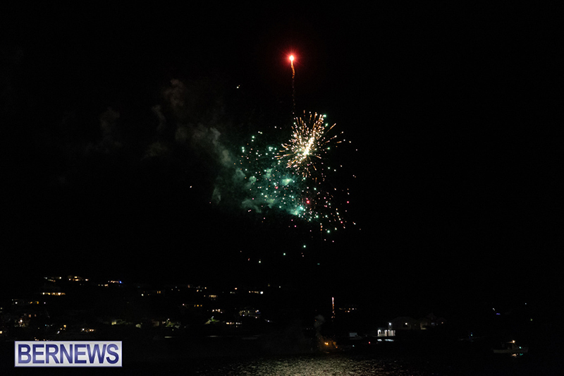 Fireworks in Hamilton Bermuda Dec 3 2023 DF-16
