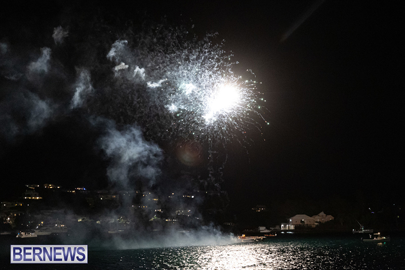 Fireworks in Hamilton Bermuda Dec 3 2023 DF-17