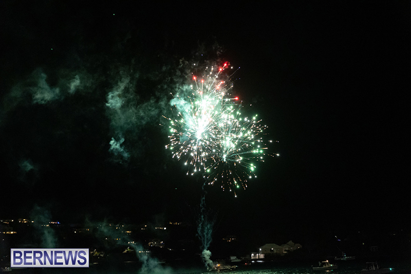 Fireworks in Hamilton Bermuda Dec 3 2023 DF-18