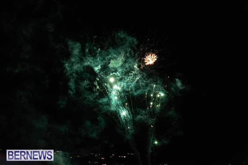 Fireworks in Hamilton Bermuda Dec 3 2023 DF-21