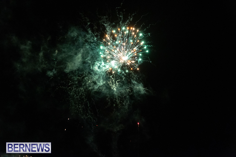 Fireworks in Hamilton Bermuda Dec 3 2023 DF-23