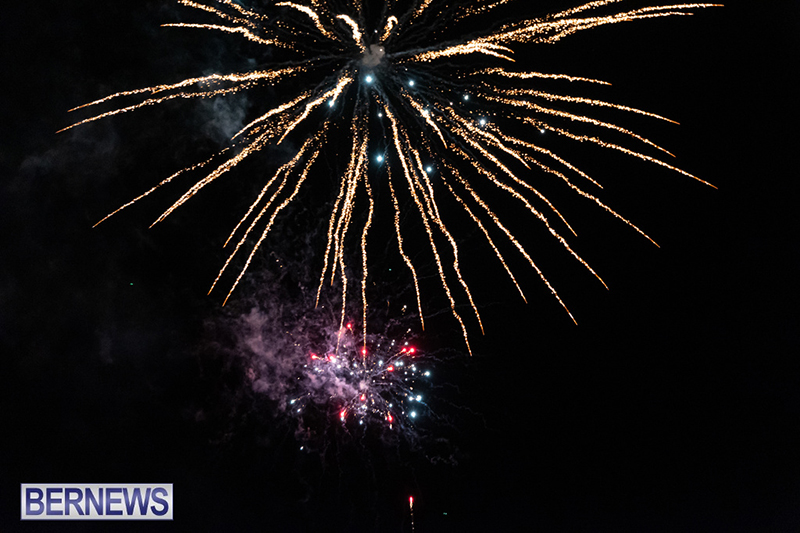 Fireworks in Hamilton Bermuda Dec 3 2023 DF-26