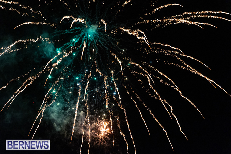 Fireworks in Hamilton Bermuda Dec 3 2023 DF-28