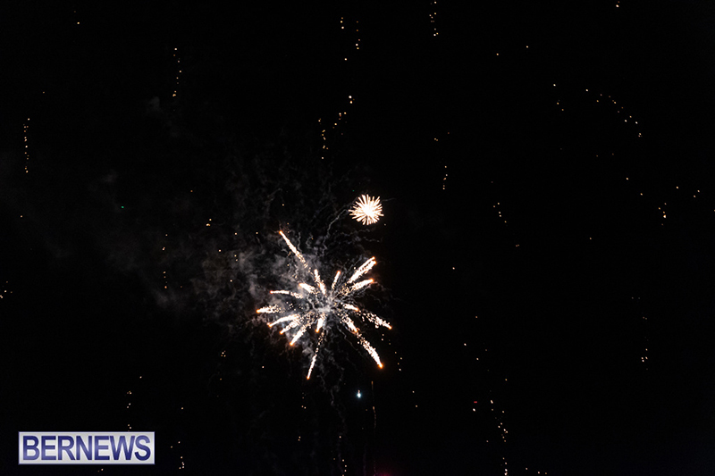 Fireworks in Hamilton Bermuda Dec 3 2023 DF-31
