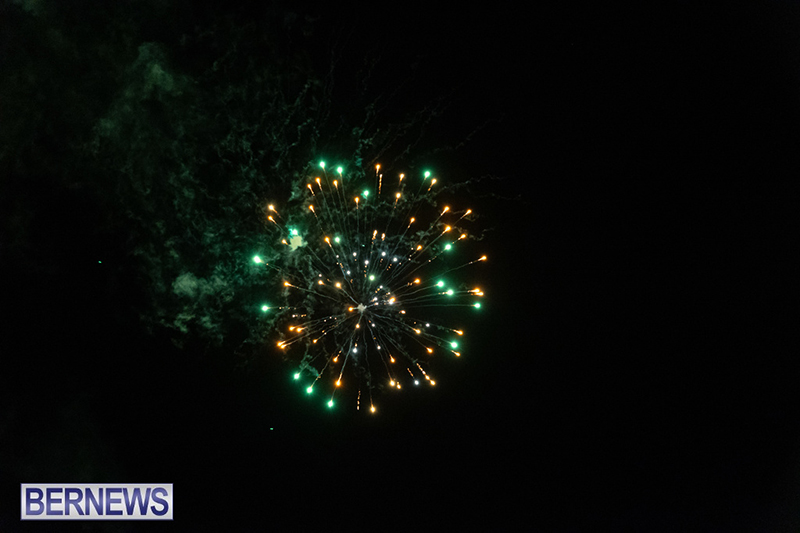 Fireworks in Hamilton Bermuda Dec 3 2023 DF-33