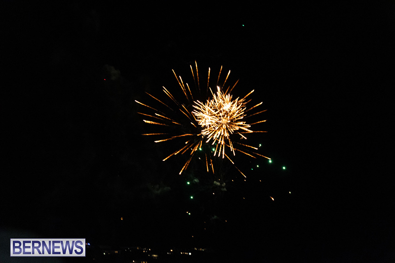 Fireworks in Hamilton Bermuda Dec 3 2023 DF-34