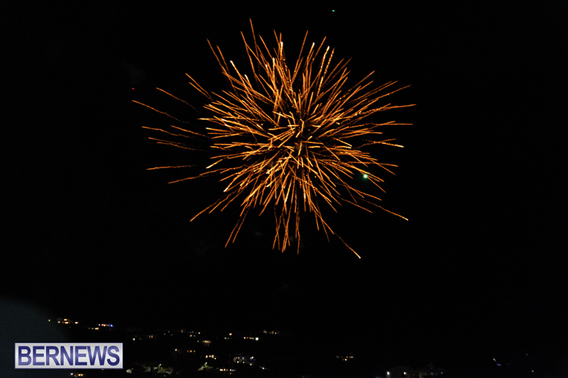 Fireworks in Hamilton Bermuda Dec 3 2023 DF-35