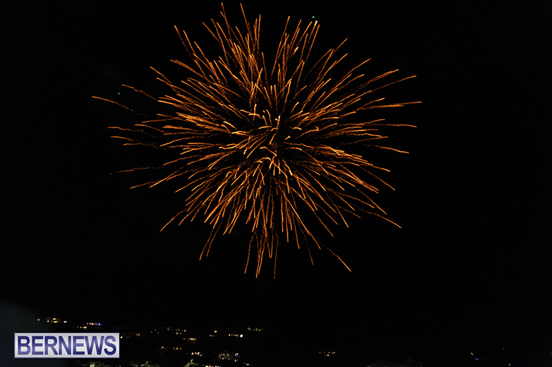Fireworks in Hamilton Bermuda Dec 3 2023 DF-36