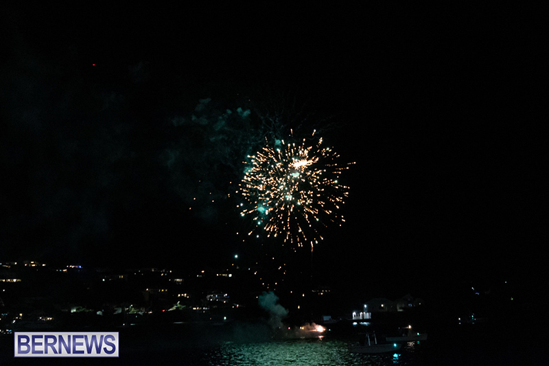 Fireworks in Hamilton Bermuda Dec 3 2023 DF-38