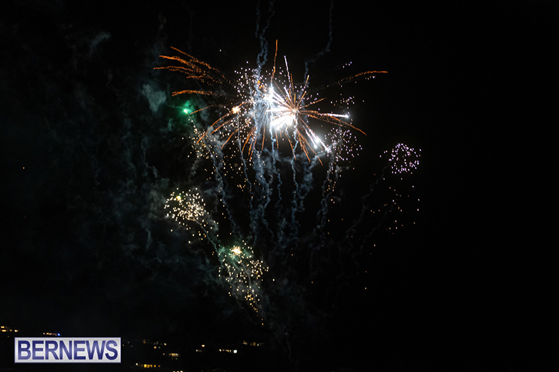 Fireworks in Hamilton Bermuda Dec 3 2023 DF-4