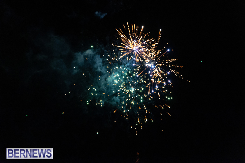 Fireworks in Hamilton Bermuda Dec 3 2023 DF-40