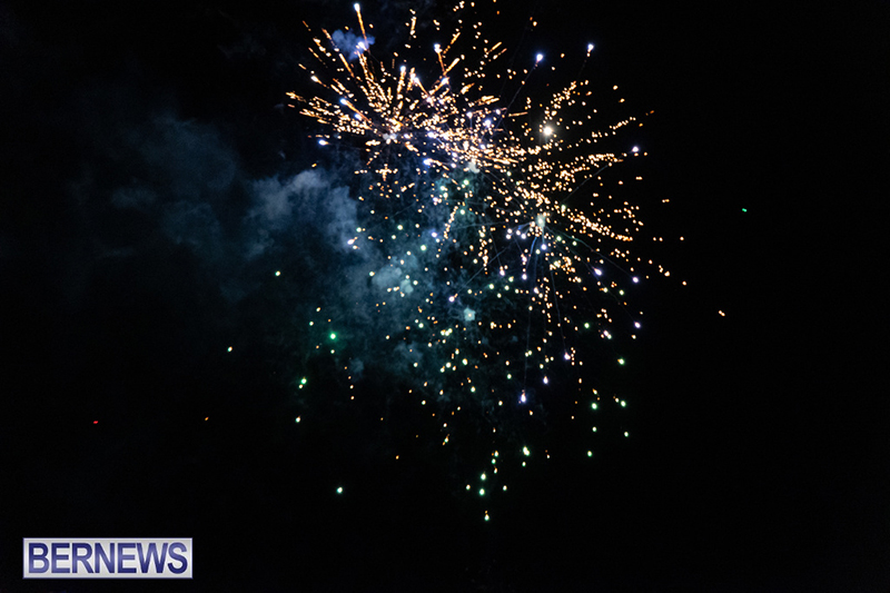 Fireworks in Hamilton Bermuda Dec 3 2023 DF-41