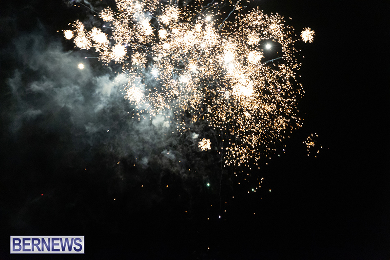 Fireworks in Hamilton Bermuda Dec 3 2023 DF-43