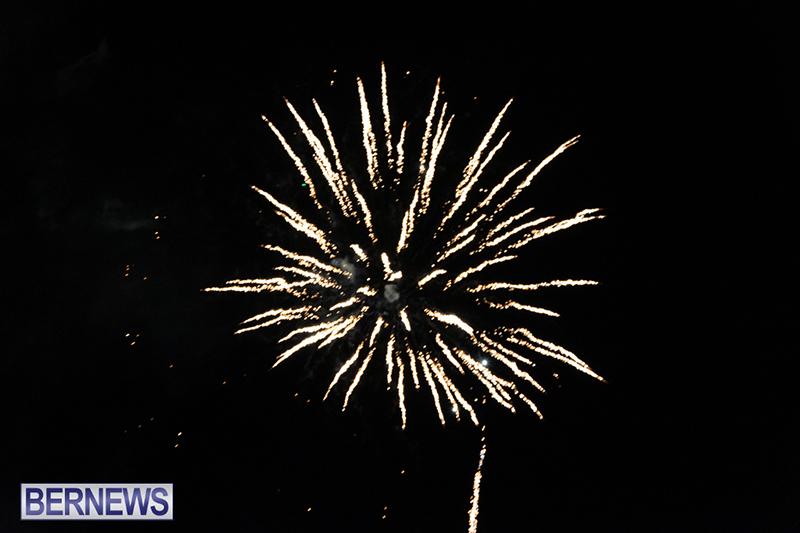 Fireworks in Hamilton Bermuda Dec 3 2023 DF-48