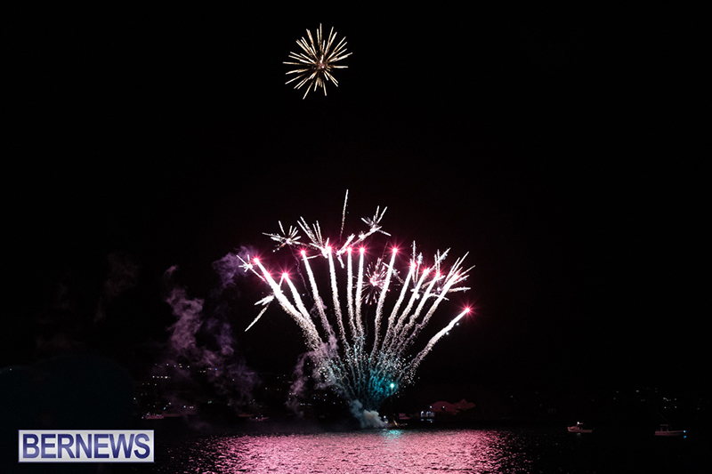 Fireworks in Hamilton Bermuda Dec 3 2023 DF-5