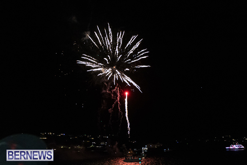 Fireworks in Hamilton Bermuda Dec 3 2023 DF-51