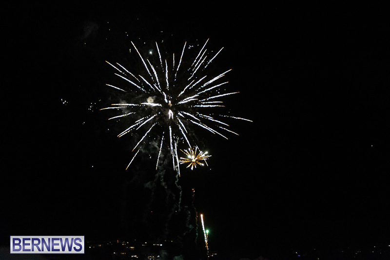 Fireworks in Hamilton Bermuda Dec 3 2023 DF-52