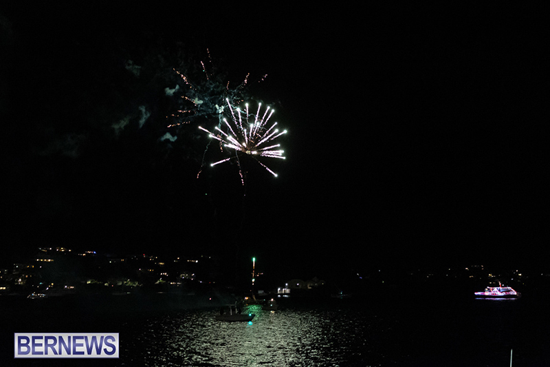 Fireworks in Hamilton Bermuda Dec 3 2023 DF-53