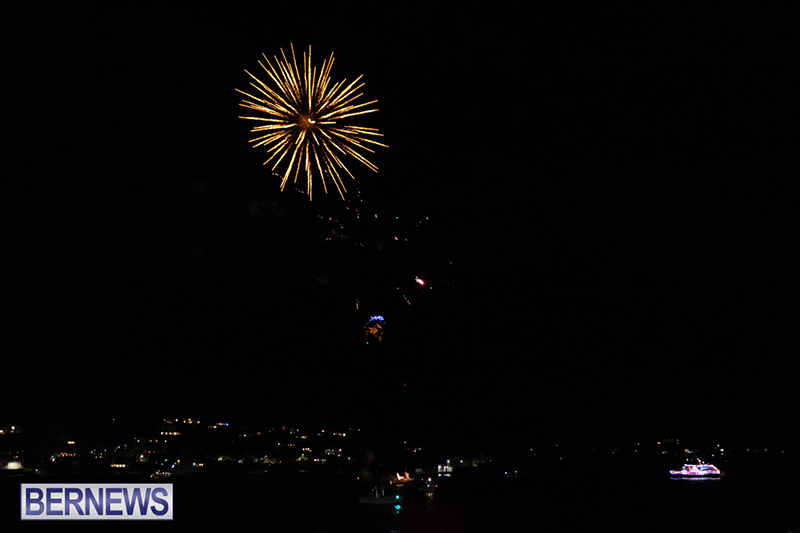 Fireworks in Hamilton Bermuda Dec 3 2023 DF-55