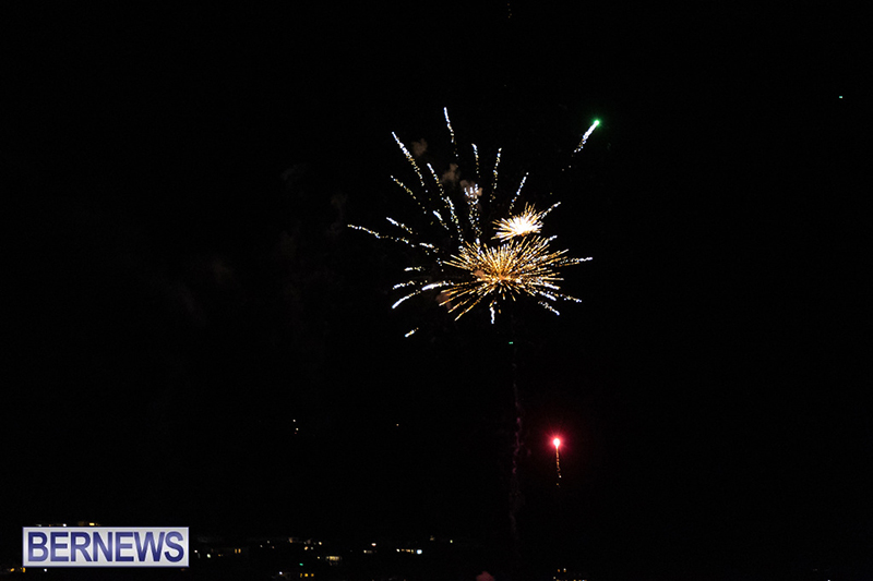 Fireworks in Hamilton Bermuda Dec 3 2023 DF-57