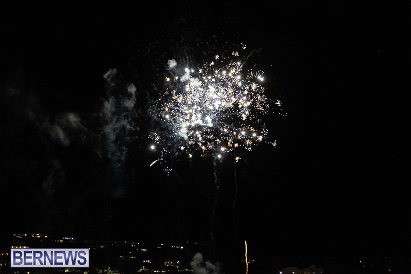 Fireworks in Hamilton Bermuda Dec 3 2023 DF-59