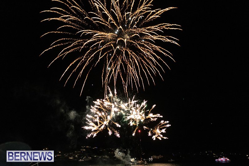 Fireworks in Hamilton Bermuda Dec 3 2023 DF-61