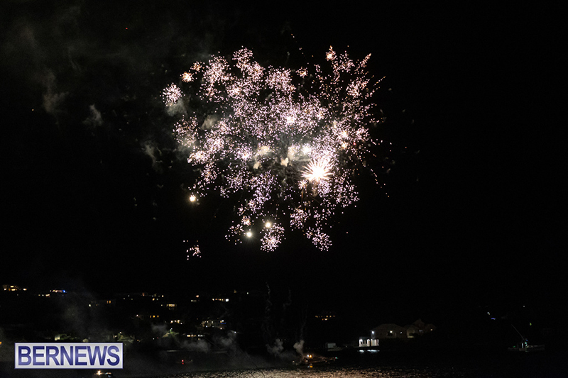 Fireworks in Hamilton Bermuda Dec 3 2023 DF-62