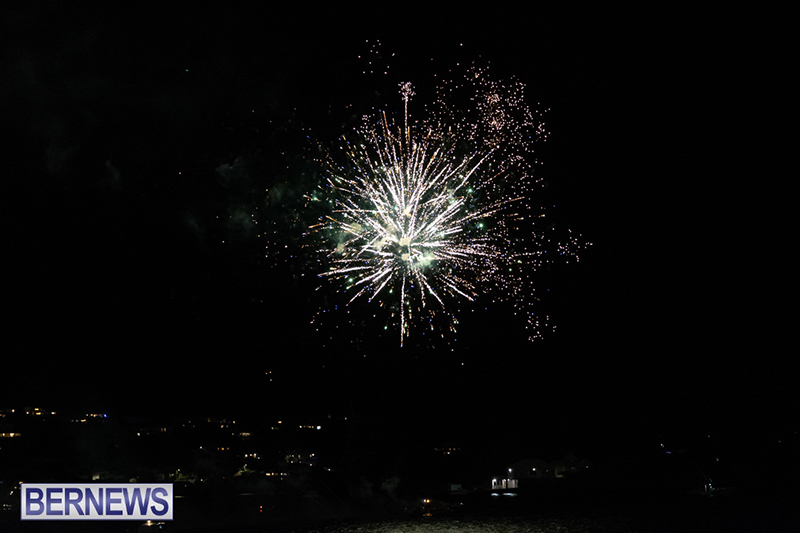 Fireworks in Hamilton Bermuda Dec 3 2023 DF-63