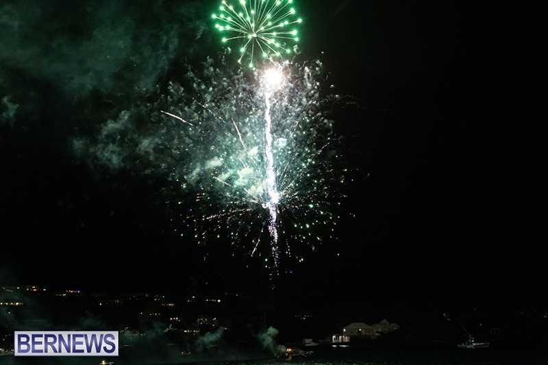 Fireworks in Hamilton Bermuda Dec 3 2023 DF-65
