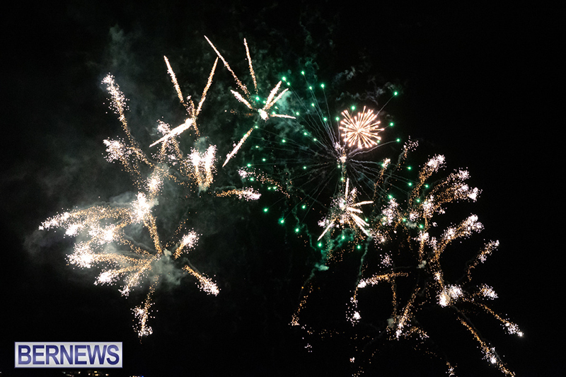 Fireworks in Hamilton Bermuda Dec 3 2023 DF-67