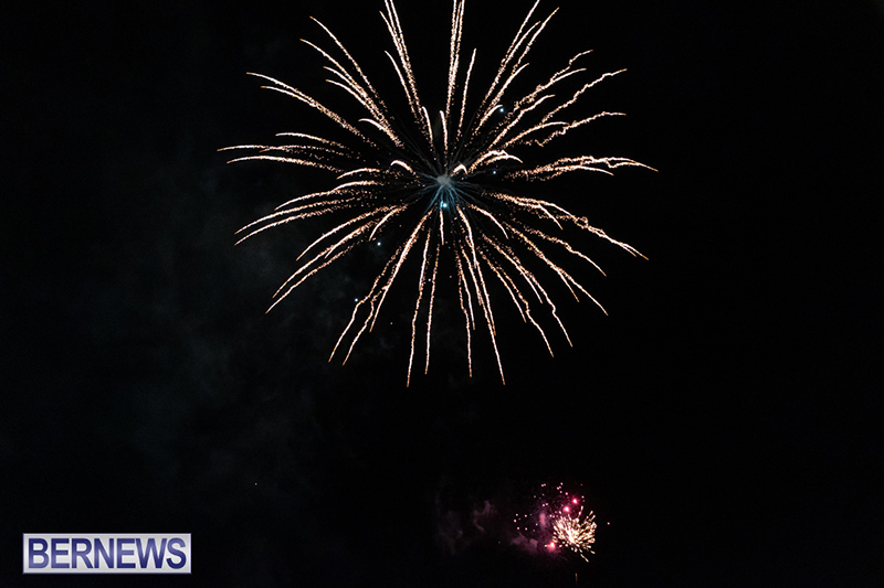 Fireworks in Hamilton Bermuda Dec 3 2023 DF-69