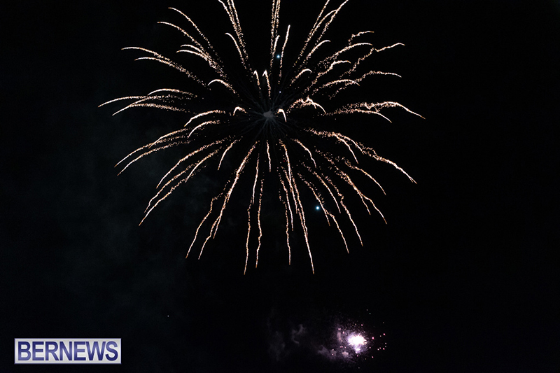 Fireworks in Hamilton Bermuda Dec 3 2023 DF-70